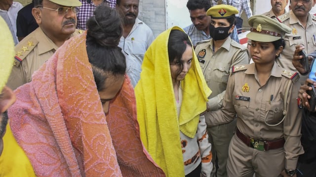 Muskan Rastogi and Sahil Shukla are being kept under strict monitoring by the Meerut prison's medical team. 