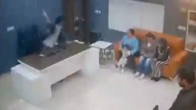 Self-styled pastor Bajinder Singh was seen throwing a pile of papers on a female follower in the viral video, 