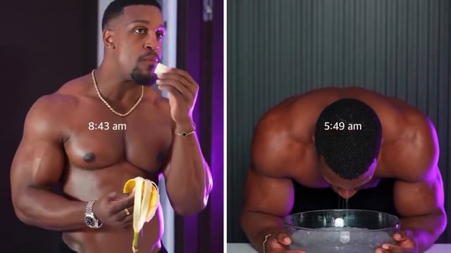 Ashton Hall is breaking the internet with his 3.50am morning routine.