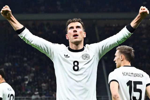 Leon Goretzka nach seinem Siegtor gegen Italien