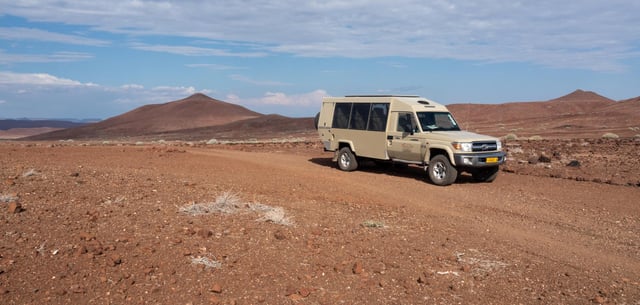 Die Forscher entdeckten die Röhren unter anderem in der Wüste Namib in Namibia