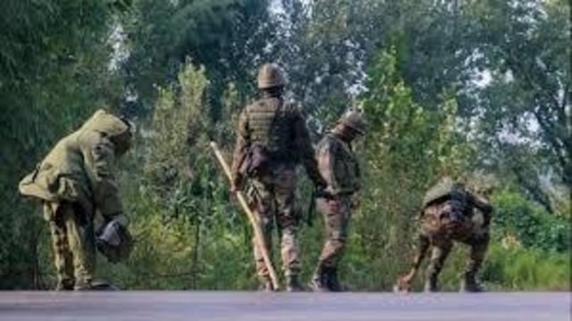 The forest where the encounter has erupted is close to the international border, informed an intelligent official. (File)