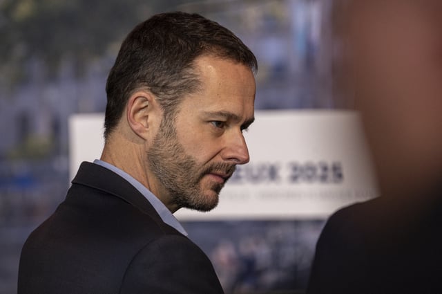 David Belliard, tête de liste des écologistes.