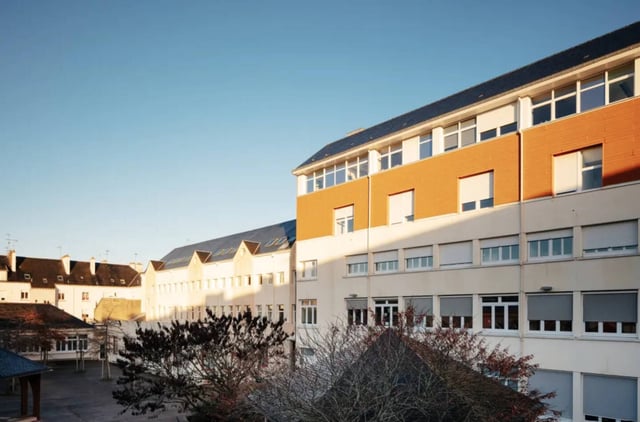 Le lycée Notre-Dame d'Espérance, à Saint-Nazaire.