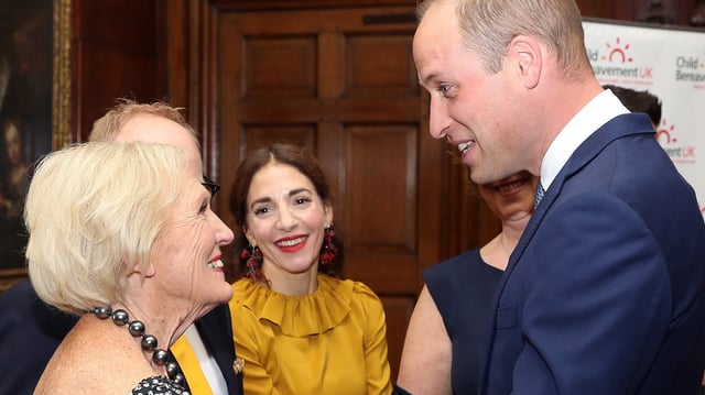 Dame Mary Berry has worked with the Prince of Wales on several occasions