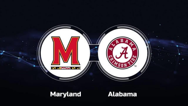 Alabama plays Maryland on March 24