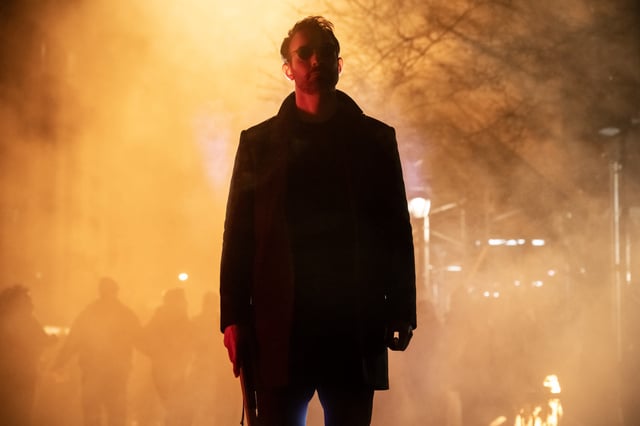 Daredevil/Matt Murdock (Charlie Cox) in Marvel Television&#39;s DAREDEVIL: BORN AGAIN, exclusively on Disney+.