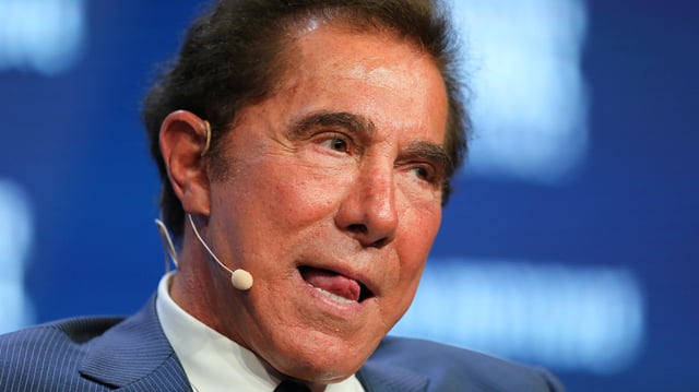 Steve Wynn, Chairman and CEO of Wynn Resorts, speaks during the Milken Institute Global Conference in Beverly Hills, California, U.S., May 3, 2017.
