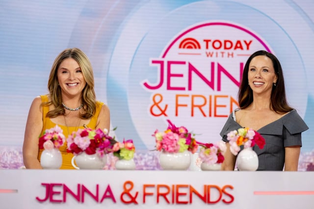 Jenna Bush Hager and Barbara host Jenna & Friends on March 24, 2025.