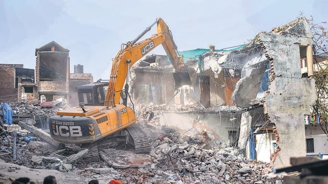 The top court was hearing a plea by advocate Zulfiqar Haider, Professor Ali Ahmed, and others whose houses were demolished in 2021. 