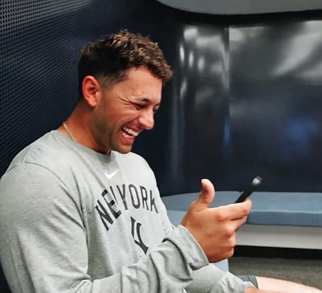 J.C. Escarra called his mother on Saturday, March 22, after he found out he had made the New York Yankees roster as a backup catcher.