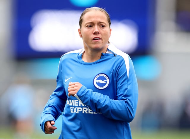 Soccer Football - Women's Super League - Manchester City v Brighton & Hove Albion - Manchester City Academy Stadium, Manchester, Britain - September 29, 2024 Brighton's Fran Kirby during the warm up before the match Action Images via Reuters/Craig Brough/File Photo