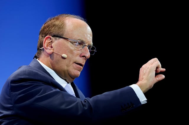 Larry Fink is the CEO of BlackRock.
