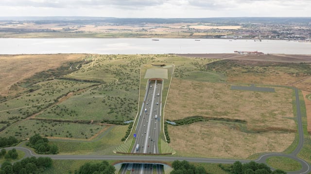 The Lower Thames Crossing will connect Essex to Kent via two tunnels under the River Thames