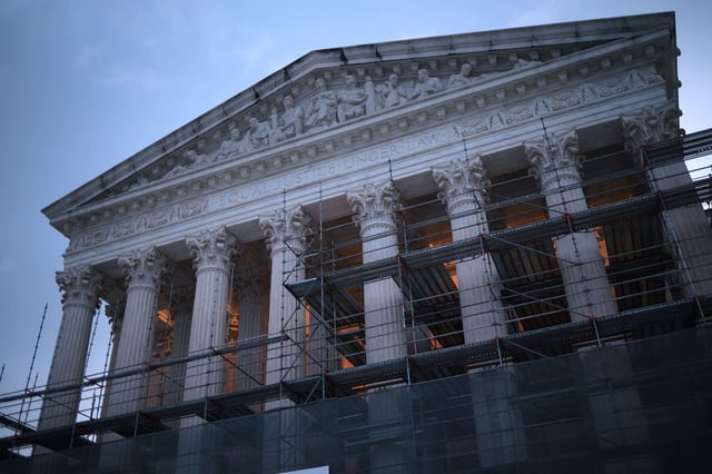 The U.S. Supreme Court is shown March 17, 2025, in Washington, D.C.
