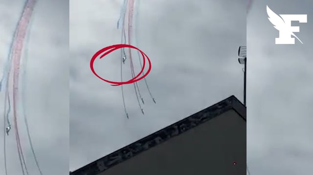 La collision entre deux avions de la Patrouille de France à Saint-Dizier