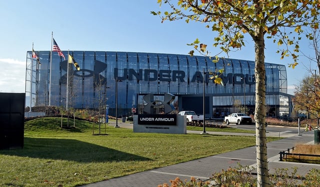 Under Armour headquarters at Baltimore Peninsula.  (Barbara Haddock Taylor/Staff)