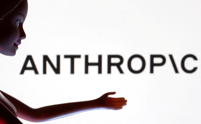 Anthropic logo is seen in this illustration taken March 31, 2023. REUTERS/Dado Ruvic/Illustration/File Photo