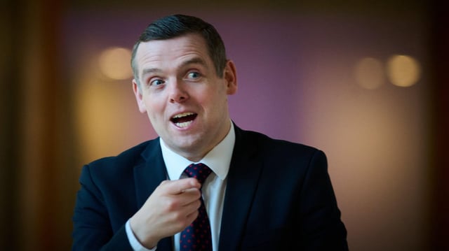 Douglas Ross confirmed his next move at the Scottish parliament on Tuesday