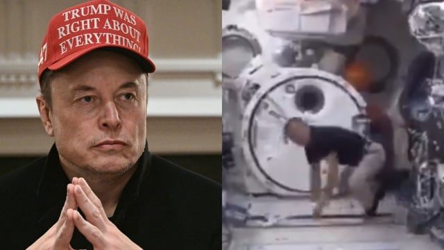 Elon Musk reshared a viral clip of astronaut Koichi Wakata playing baseball in zero gravity.