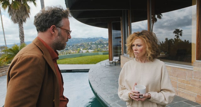 Seth Rogen and Catherine O’Hara in "The Studio."