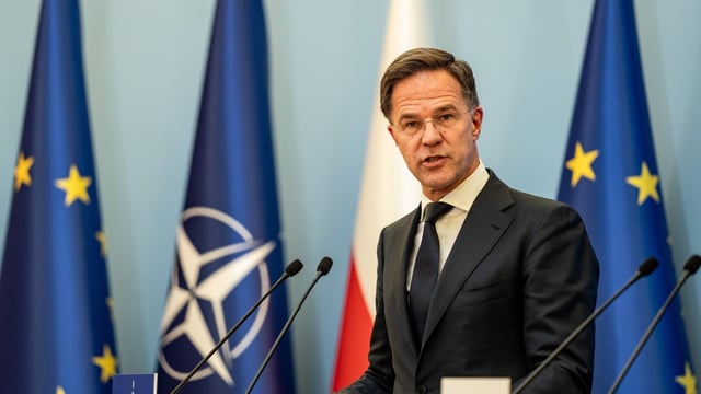 Mark Rutte, secretary general of the North Atlantic Treaty Organization (NATO), stated that there would be a devastating retaliation against Russia if it ever attacked Poland