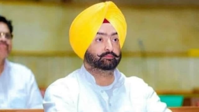 AAP MLA Davinderjeet Singh Laddi Dhose.