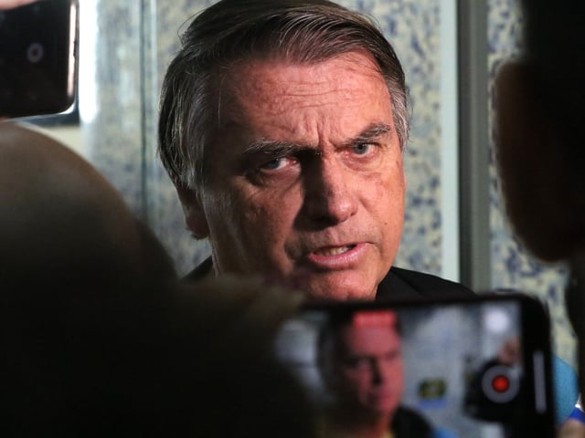 «Jedes autoritäre Regime muss in seiner Machtgier interne Feinde erfinden», behauptet Bolsonaro. (Archivbild)