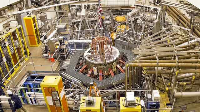 Rapid plasma cooling via this system is essential to prevent damage from instabilities in fusion devices' extreme heat.