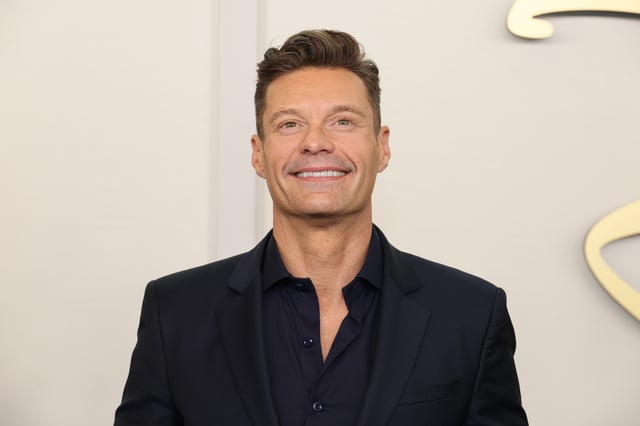 Ryan Seacrest attends the 2024 Disney Upfront at Javits Center on May 14, 2024 in New York City.