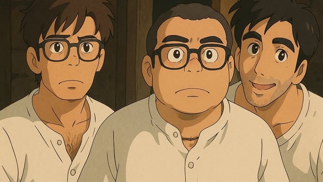 Shyam, Babu Rao and Raju get the Studio Ghibli treatment by OpenAI. Twitter has been flooded with beautiful AI-recreated images of people, their pets, their families, memes and even movie scenes in the iconic style of Japanese animation house, Studio Ghibli. 