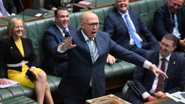 Opposition Leader Peter Dutton (Image: AAP/Lukas Coch)