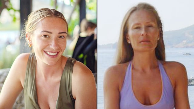 Lucinda Bodle is in a court dispute with Justin Bodle’s estranged wife Kinga Hazai, right