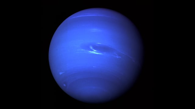 Neptune as captured by NASA’s Voyager 2.