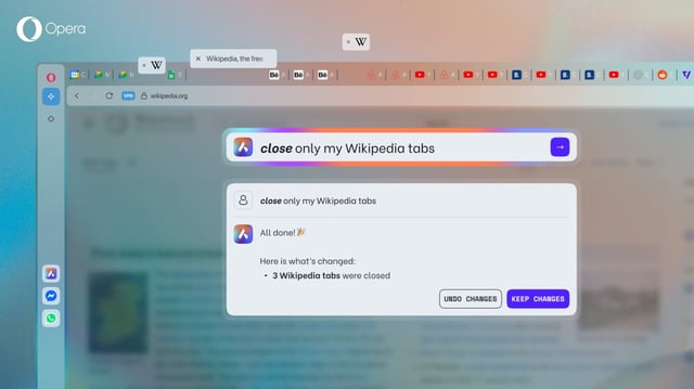 Opera AI Tabs