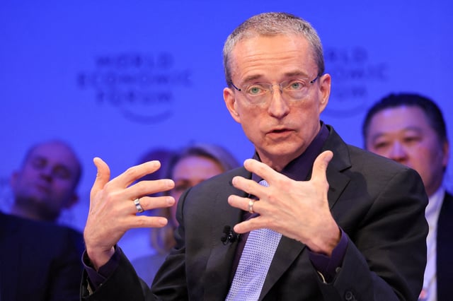 Former CEO of Intel Pat Gelsinger takes part in a conversation, during the 54th annual meeting of the World Economic Forum, in Davos, Switzerland, January 17, 2024. REUTERS/Denis Balibouse/File Photo