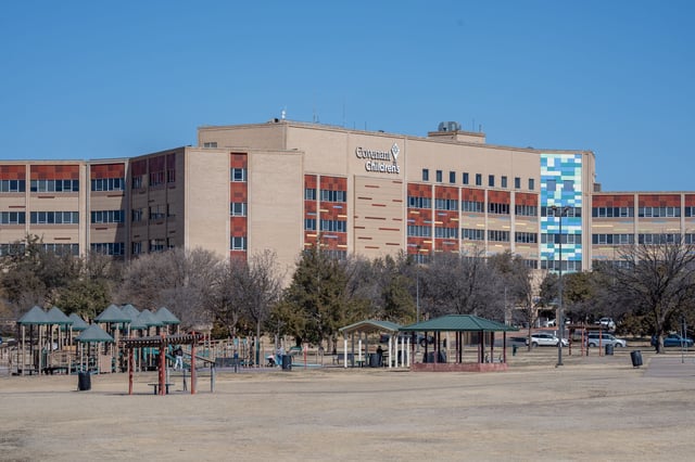 LUBBOCK, TEXAS - FEBRUARY 28: Several cases of measles are being treated at the Covenant Children’s Hospital on February 28, 205 in Lubbock, Texas. One Measles death of a child was reported at the hospital.(Photo by Jan Sonnenmair/Getty Images)