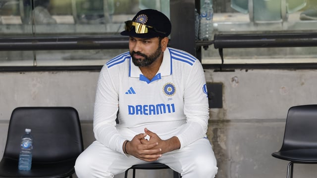 Rohit Sharma had scored just 31 runs in the tour of Australia