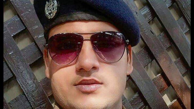 Dismissed Railway Protection Force (RPF) Constable Chetan Chaudhary (PTI)
