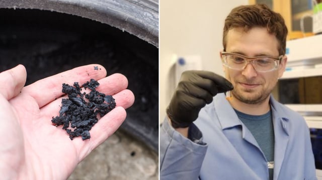 The method converts rubber's complex structure into soluble, usable materials.