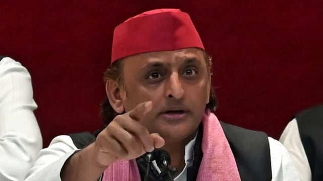 Samajwadi Party chief Akhilesh Yadav.