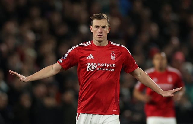 Soccer Football - Premier League - Nottingham Forest v Arsenal - The City Ground, Nottingham, Britain - February 26, 2025 Nottingham Forest's Chris Wood reacts Action Images via Reuters/Lee Smith/File Photo