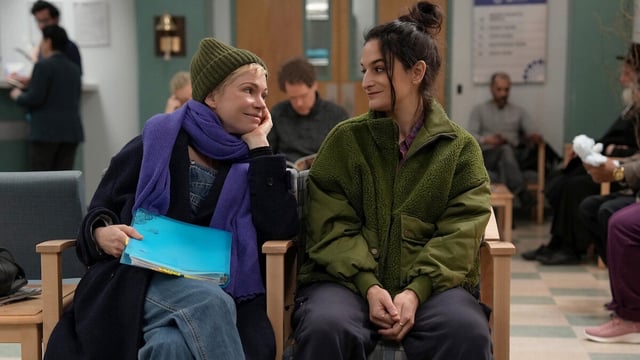 Michelle Williams and Jenny Slate in "Dying for Sex" (Sarah Shatz/FX)