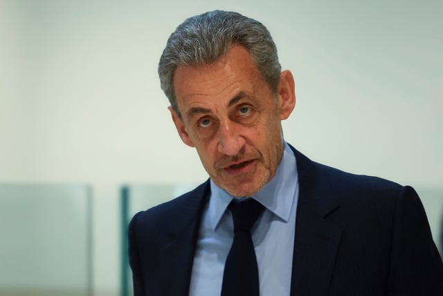 Nicolas Sarkozy au palais de justice de Paris,le 25 mars 2025.