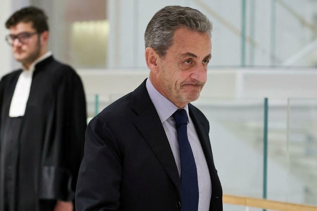 Nicolas Sarkozy le 27 mars 2025.
