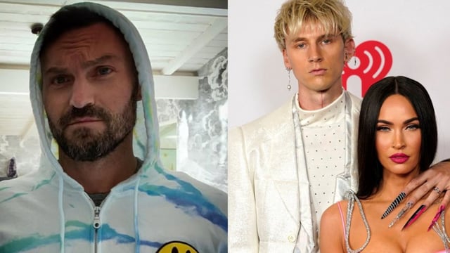 Brian Austin Green slams Machine Gun Kelly after the singer called him out for inquiring about Megan Fox's due date