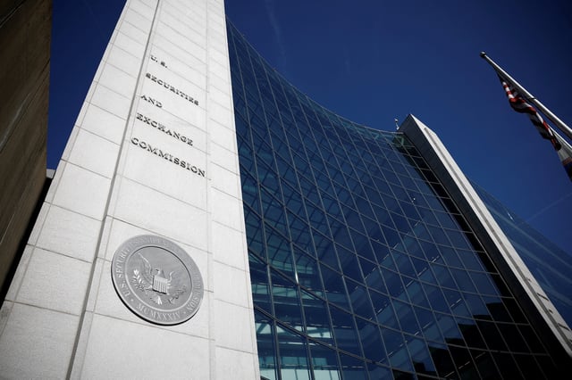 The U.S. Securities and Exchange Commission (SEC) headquarters in Washington, DC, U.S., November 25, 2024. REUTERS/Benoit Tessier/File Photo