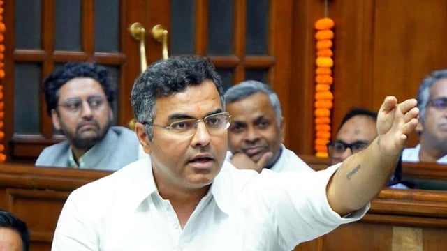 Delhi minister Parvesh Verma. (ANI)
