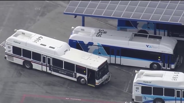 VTA buses are inspected following a weeks-long workers strike. (March 27, 2025)