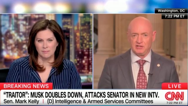 Erin Burnett, Mark Kelly